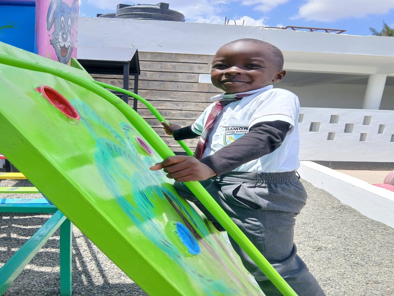 Students learning in classroom